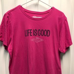 Life is Good tee
